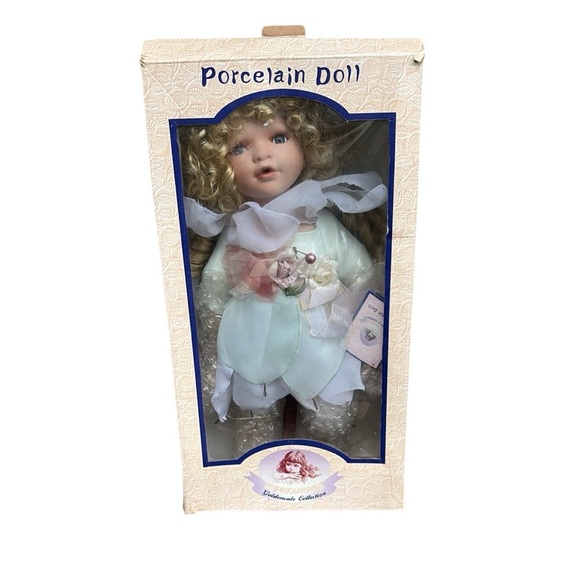 Goldenvale Collection Porcelain Fairy Doll Dolce - Picture 1 of 9